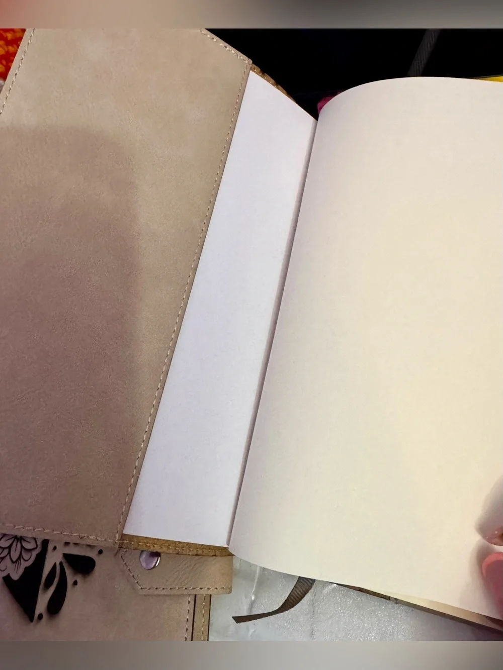 NWT Leatherette refillable notebook customized pick one & any saying you’d like - Picture 12 of 15